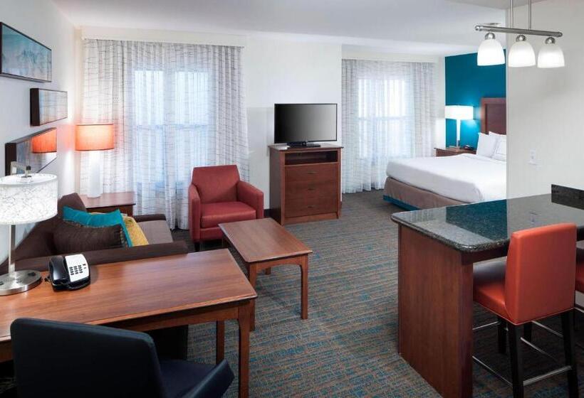 带大床的标准工作室, Residence Inn Tucson Airport