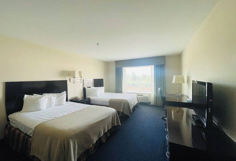 带2个双人床的标准工作室, Fairbridge Inn & Suites Canadian