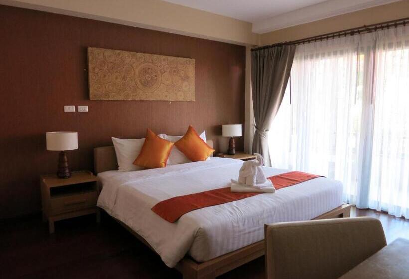 חדר דלוקס נוף לים, Islanda Resort