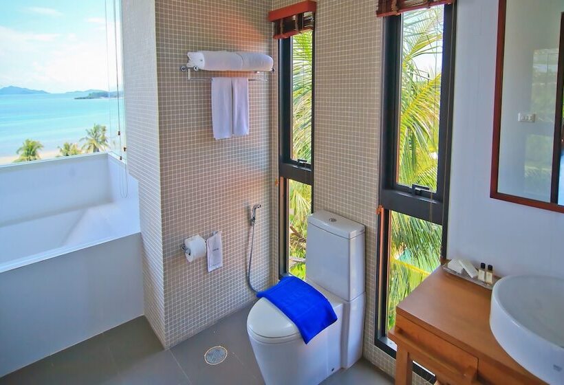 غرفة عائلية مطلّة علي البحر, Islanda Resort