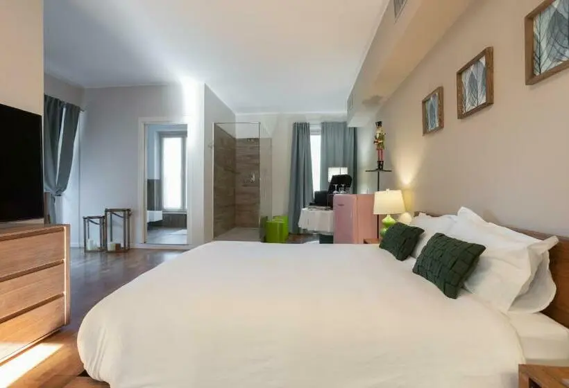 テラス付きスタンダードルーム, Lo Schiaccianoci Bed&breakfast De Charme