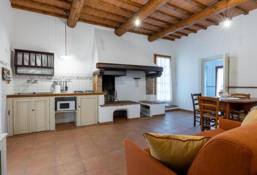 Апартаменты 1 Спальня Нижний Этаж, Agriturismo Poggio Nardini