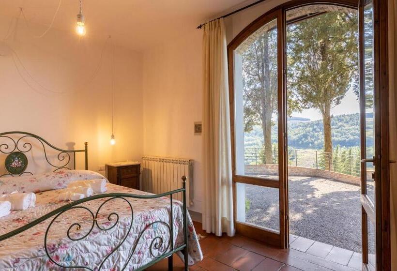 Apartamento 1 Dormitório Vista Jardim, Agriturismo Poggio Nardini