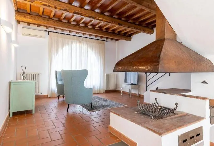 １ベッドルームのデラックスアパートメント, Agriturismo Poggio Nardini
