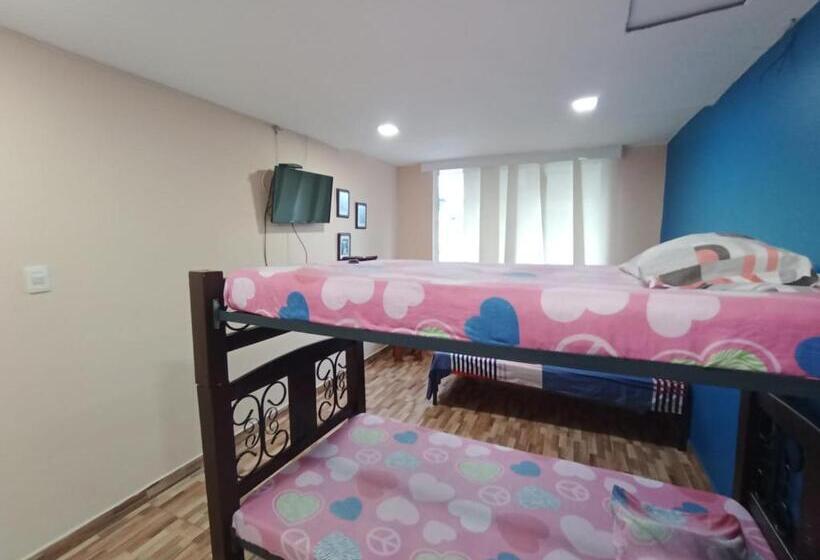 패밀리 룸 공용 욕실, Hostal Avanza