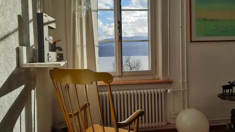 Quarto standart vista lago, Pilgerhüsli Backpacker