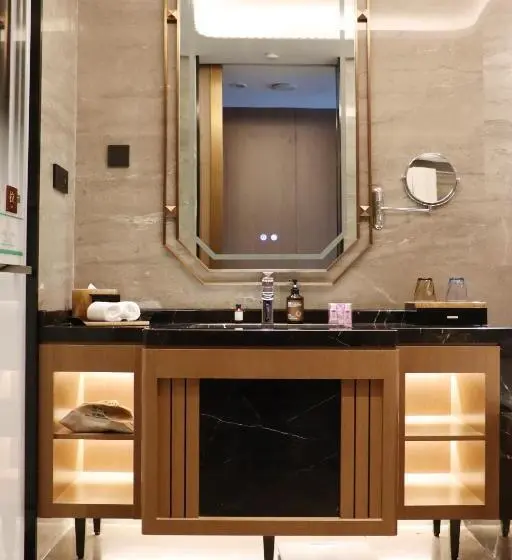 庭の見えるエクゼクティブルーム, La Quinta By Wyndham Weifang South