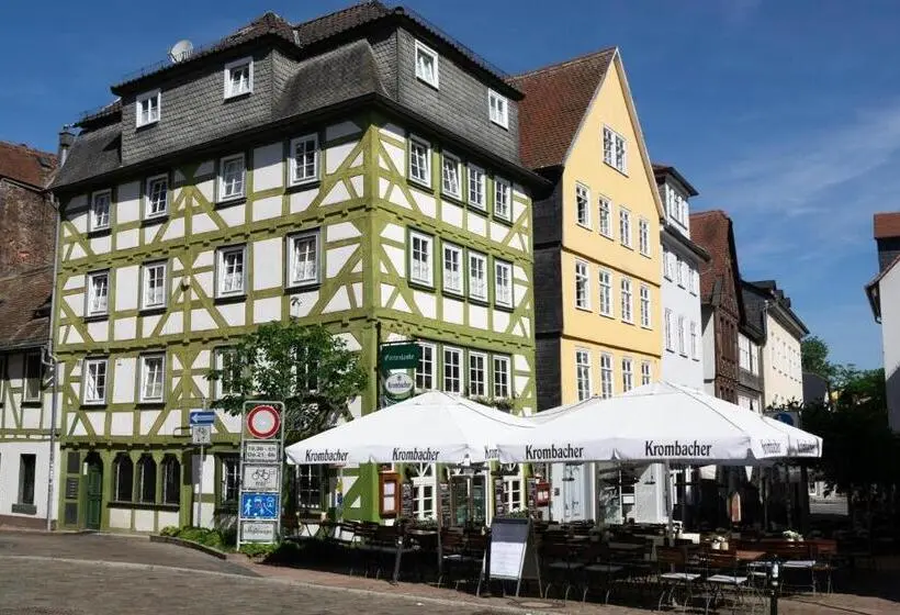 バス共有のスタンダードルーム, Gartenlaube Marburg
