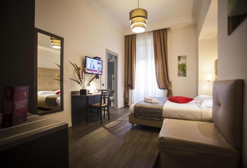 اتاق کلاسیک سه تخته, Aventino Guest House