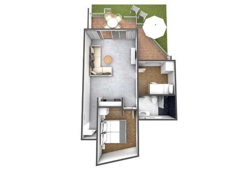 Апартаменты 2 Спальни, Sunwing Alcudia Beach