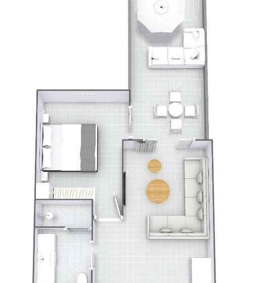 Апартаменты 1 Спальня с Террасой, Sunwing Alcudia Beach