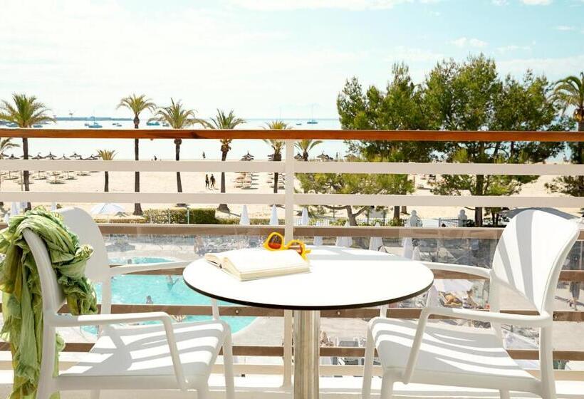 침실1개 아파트 발코니 바다 전망, Sunwing Alcudia Beach