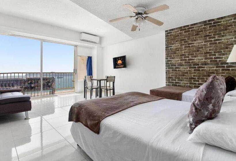 스탠다드 스튜디오 바다 전망, Suites Torres Gemelas Vip