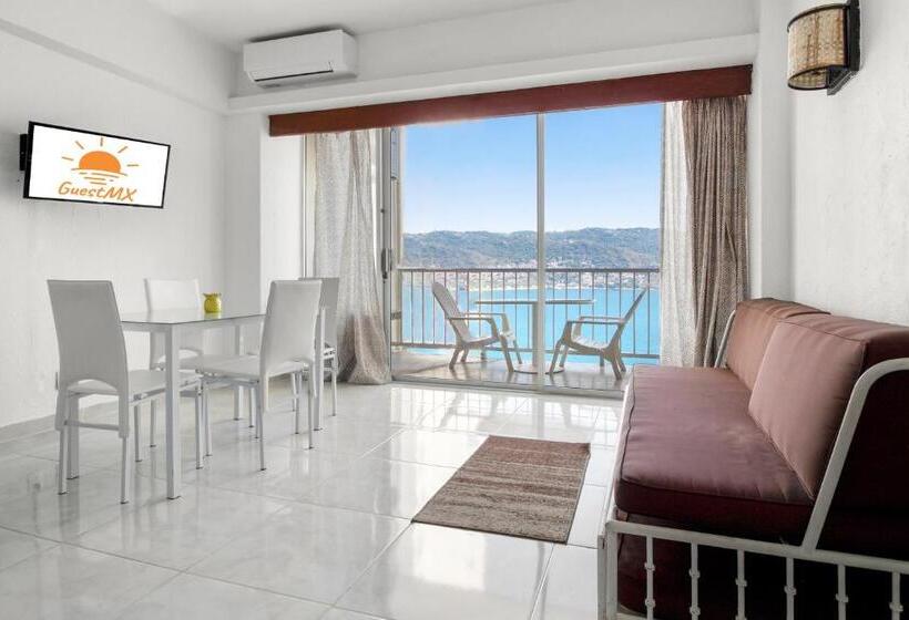 스탠다드 4인용 룸 바다전망, Suites Torres Gemelas Vip