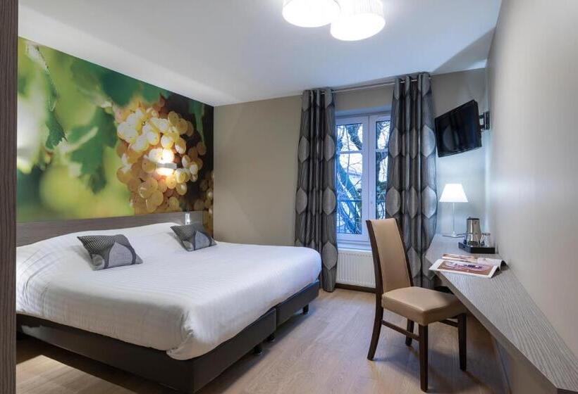 デラックスルーム, Auberge De Clochemerle, Spa Privatif & Restaurant Gastronomique