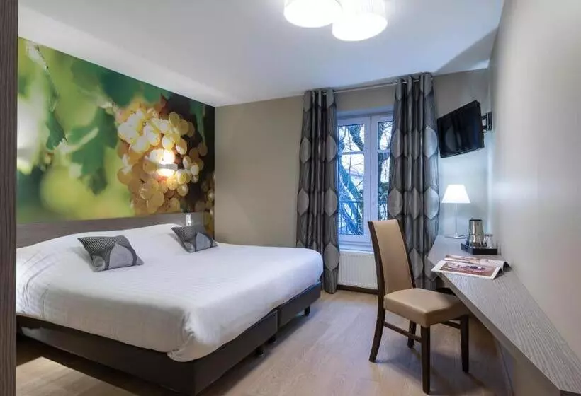 デラックスルーム, Auberge De Clochemerle, Spa Privatif & Restaurant Gastronomique