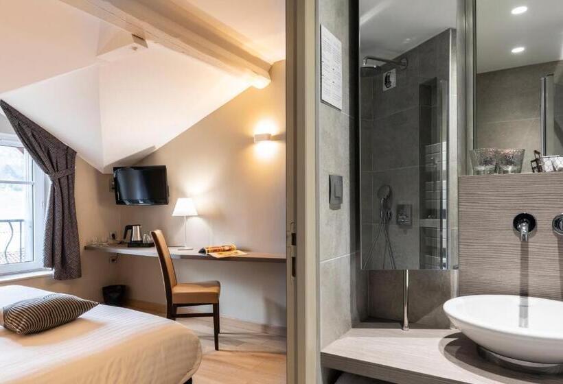 デラックスルーム, Auberge De Clochemerle, Spa Privatif & Restaurant Gastronomique