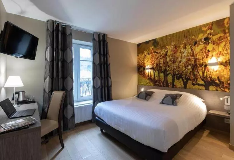 スタンダードルーム, Auberge De Clochemerle, Spa Privatif & Restaurant Gastronomique