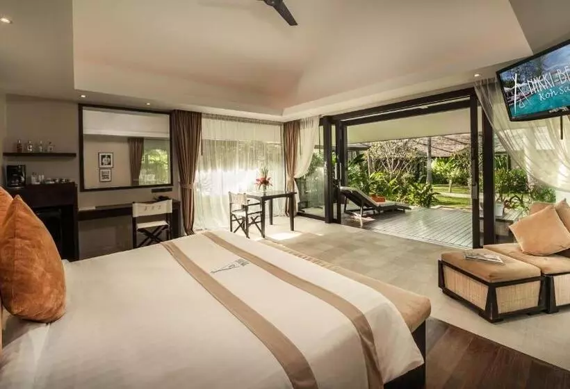 ガーデンビューの1ベッドルームビラ, Nikki Beach Resort & Spa Koh Samui