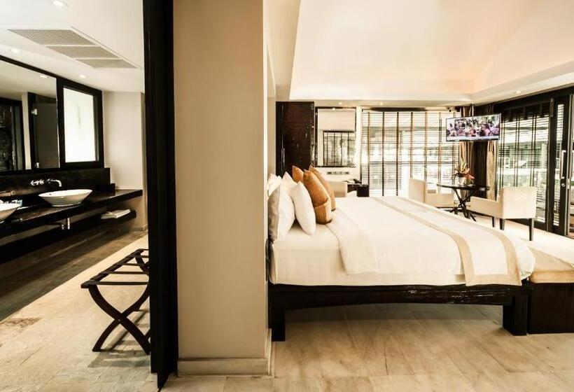 סוויטה נוף לבריכה, Nikki Beach Resort & Spa Koh Samui