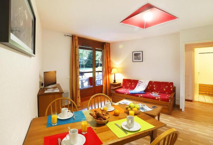 带2个卧室的公寓, Residence Nemea Le Nevez