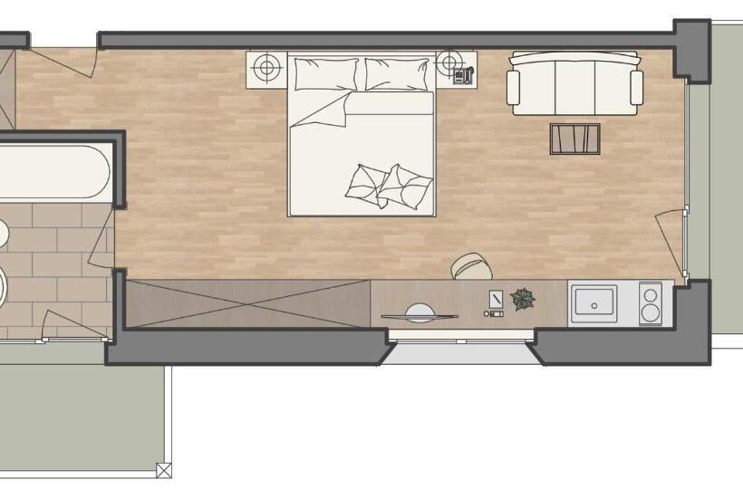 주니어 스위트, Waldpark Hotel Garni