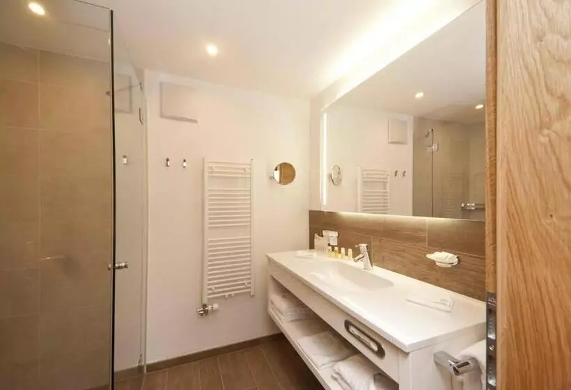 １ベッドルームのデラックスアパートメント, Waldpark Hotel Garni