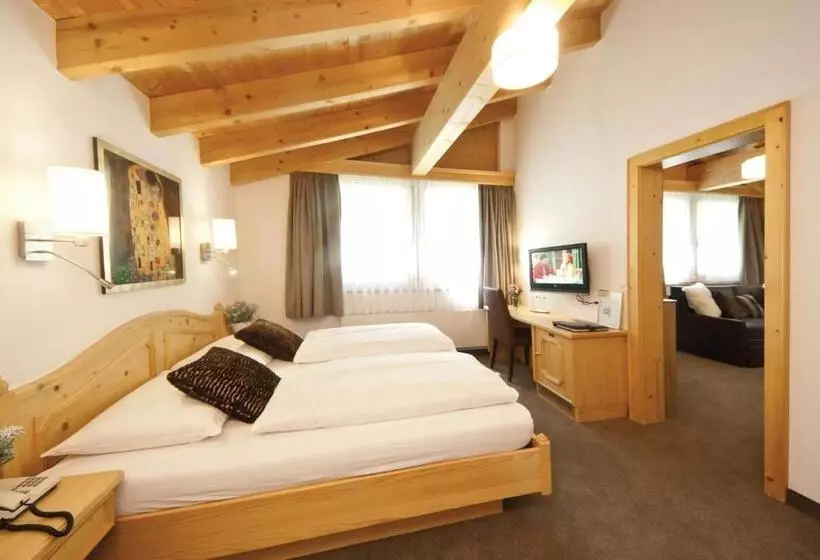 １ベッドルームのデラックスアパートメント, Waldpark Hotel Garni