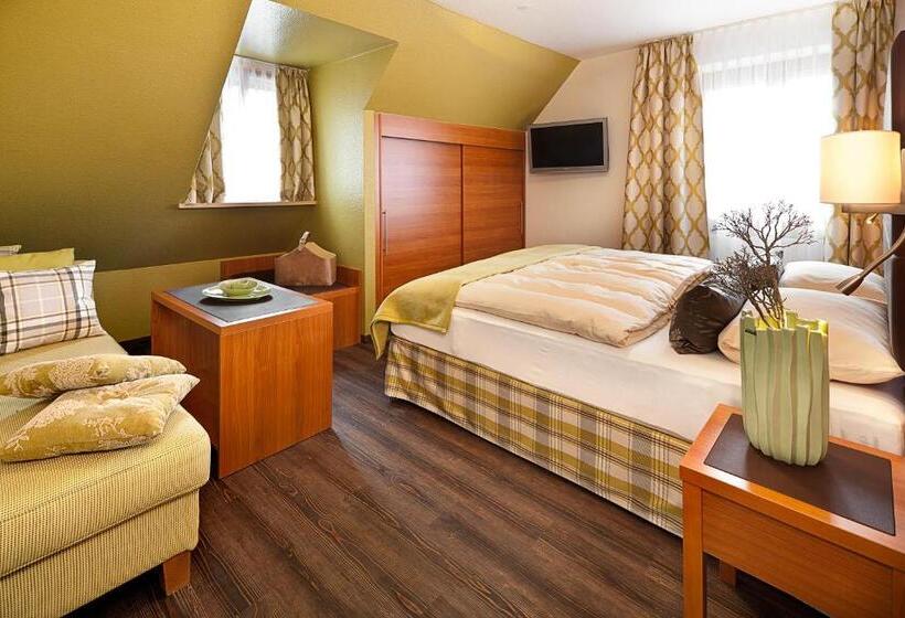 חדר סטנדרט לשלושה, Altstadt Hotel Zum Hechten