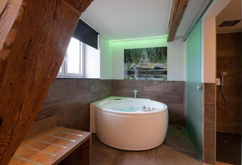 اتاق سوپریور با وان آب گرم, Boutique Hotel Scheepers