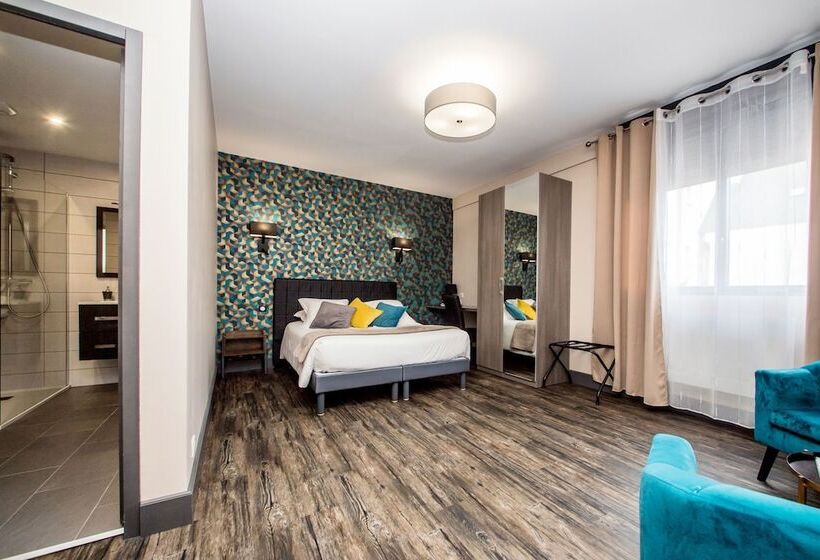 Номер Superior, The Originals Boutique, Hôtel De La Baie De Morlaix