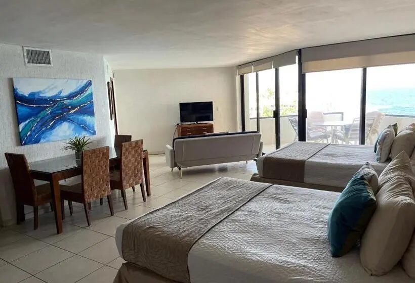 テラス付きスタンダードワンルーム, Condominios San Carlos