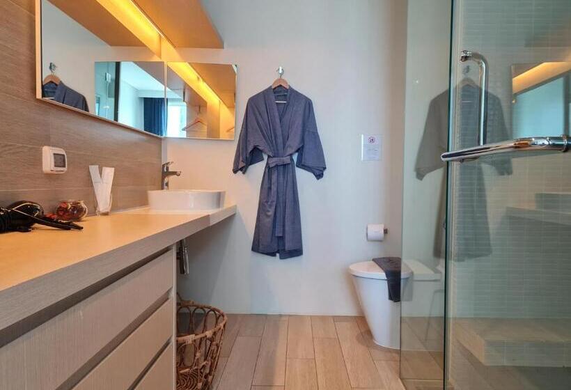 바다 전망 디럭스 3인룸, Veranda Residence Pattaya By Sea