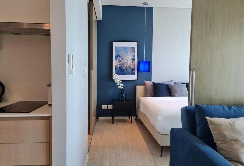 바다 전망 디럭스 3인룸, Veranda Residence Pattaya By Sea