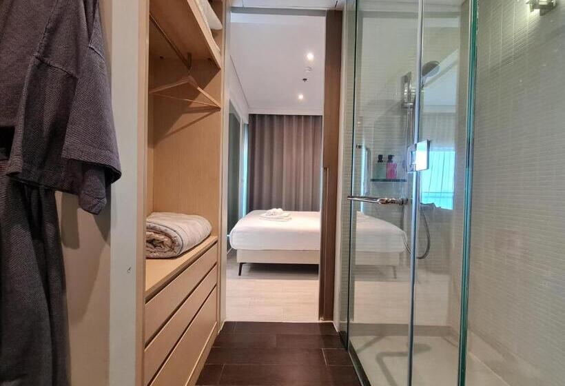 패밀리 룸 측면 바다 전망, Veranda Residence Pattaya By Sea