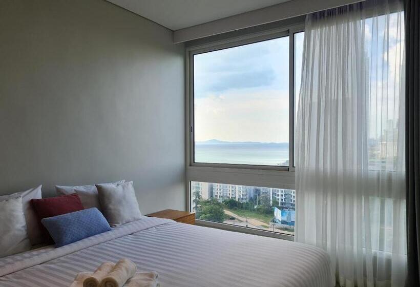 家庭间侧面带海景, Veranda Residence Pattaya By Sea