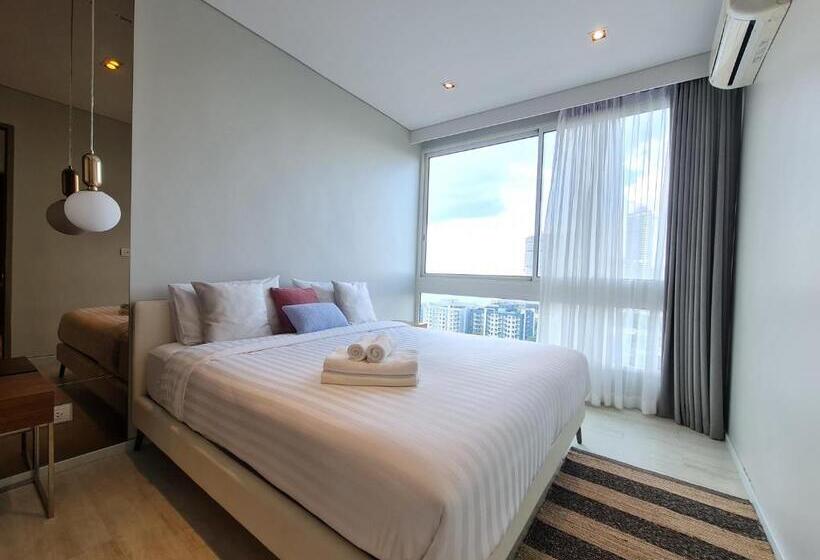 패밀리 룸 측면 바다 전망, Veranda Residence Pattaya By Sea