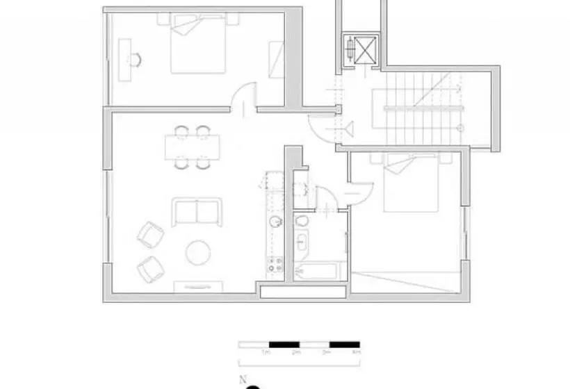 آپارتمان 2 خوابه, Vienna Residence, Naschmarkt   Karlsplatz