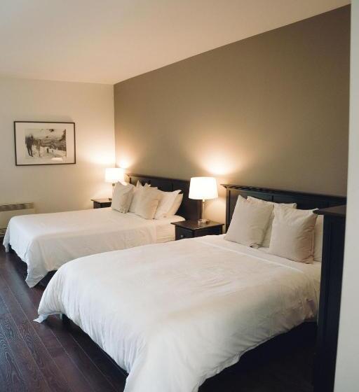 带按摩浴盆的套房, Le Montagnard – Auberge/hôtel & Chalets