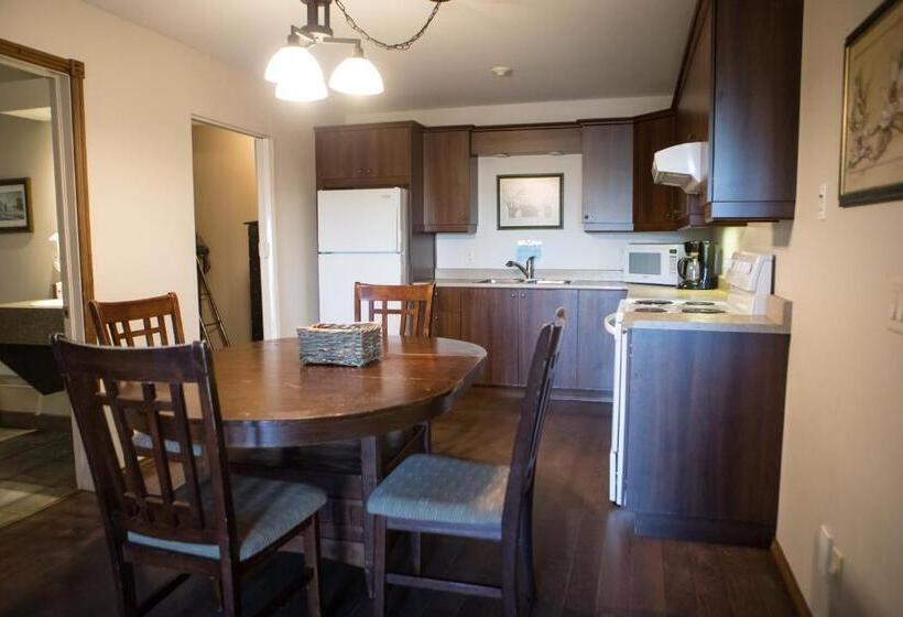 带2个卧室的公寓, Le Montagnard – Auberge/hôtel & Chalets