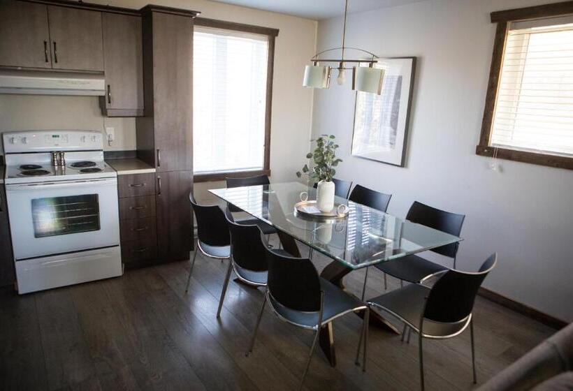 带1个卧室的豪华公寓, Le Montagnard – Auberge/hôtel & Chalets