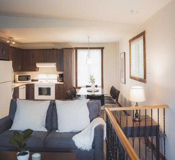 带1个卧室的豪华公寓, Le Montagnard – Auberge/hôtel & Chalets