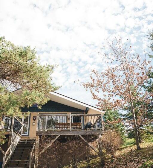 带1个卧室的豪华公寓, Le Montagnard – Auberge/hôtel & Chalets