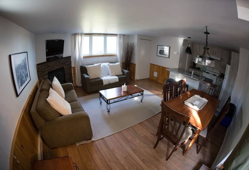 带1个卧室的公寓, Le Montagnard – Auberge/hôtel & Chalets