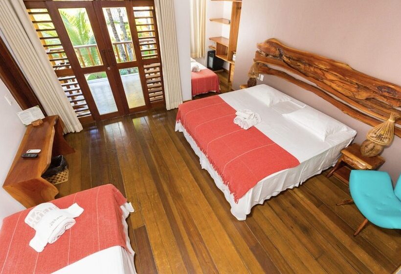 חדר דלוקס לארבעה, Vila Coqueiros Boutique