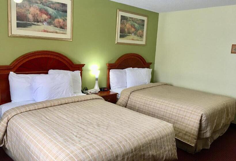 غرفه قياسيه سريرين مزدوجين, Valley Inn Motel
