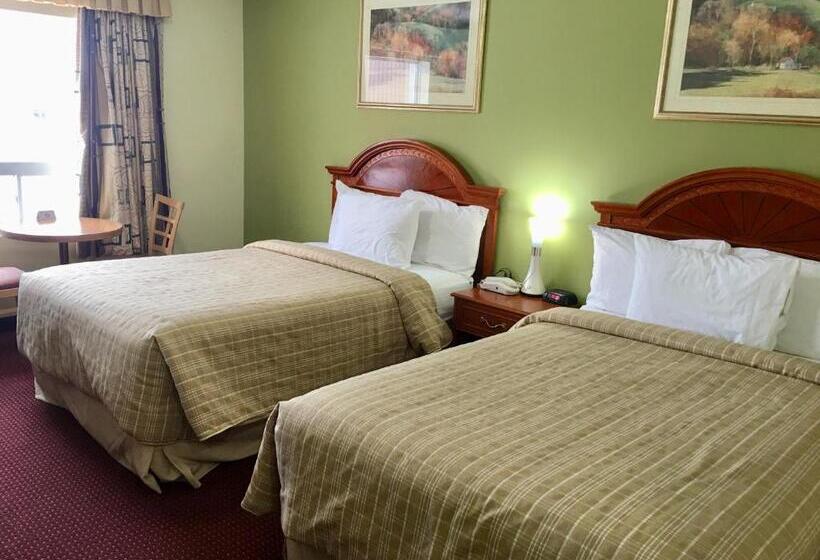 غرفه قياسيه سريرين مزدوجين, Valley Inn Motel