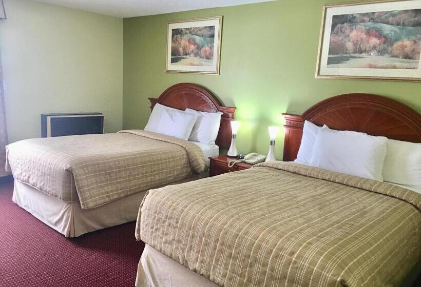 غرفه قياسيه سريرين مزدوجين, Valley Inn Motel