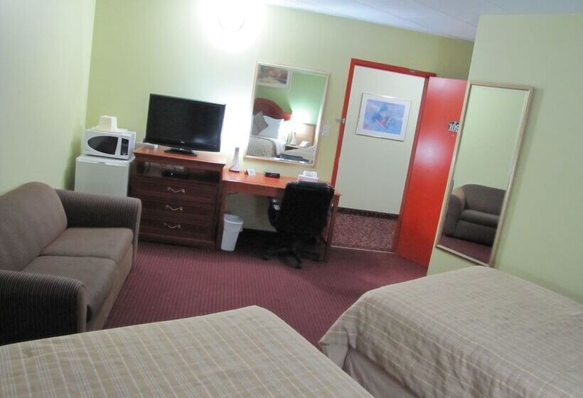 غرفه قياسيه سريرين مزدوجين, Valley Inn Motel