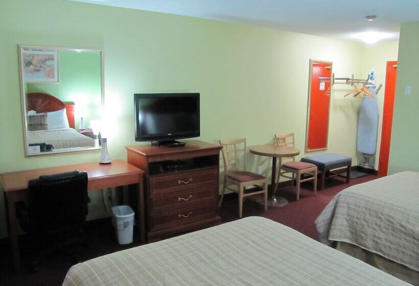 غرفه قياسيه سريرين مزدوجين, Valley Inn Motel